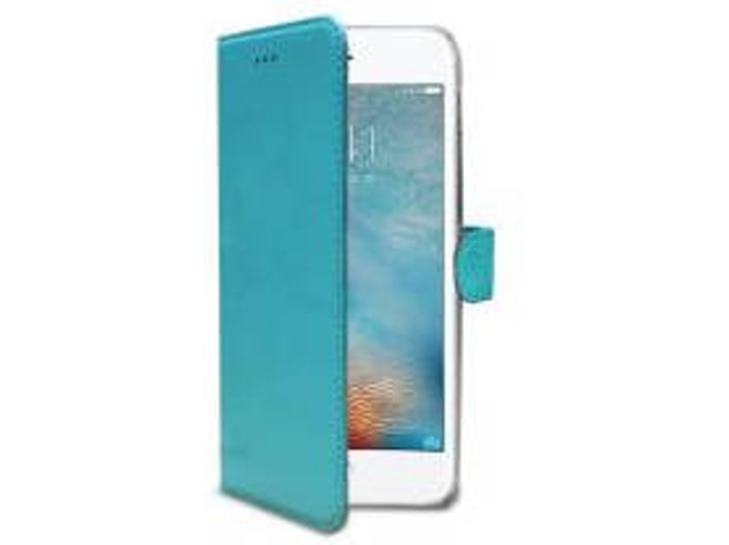Funda iPhone 7 CELLY Wally Azul