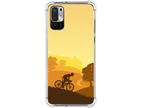 Carcasa Xiaomi POCO M3 Pro 5G TUMUNDOSMARTPHONE Ciclista Multicolor