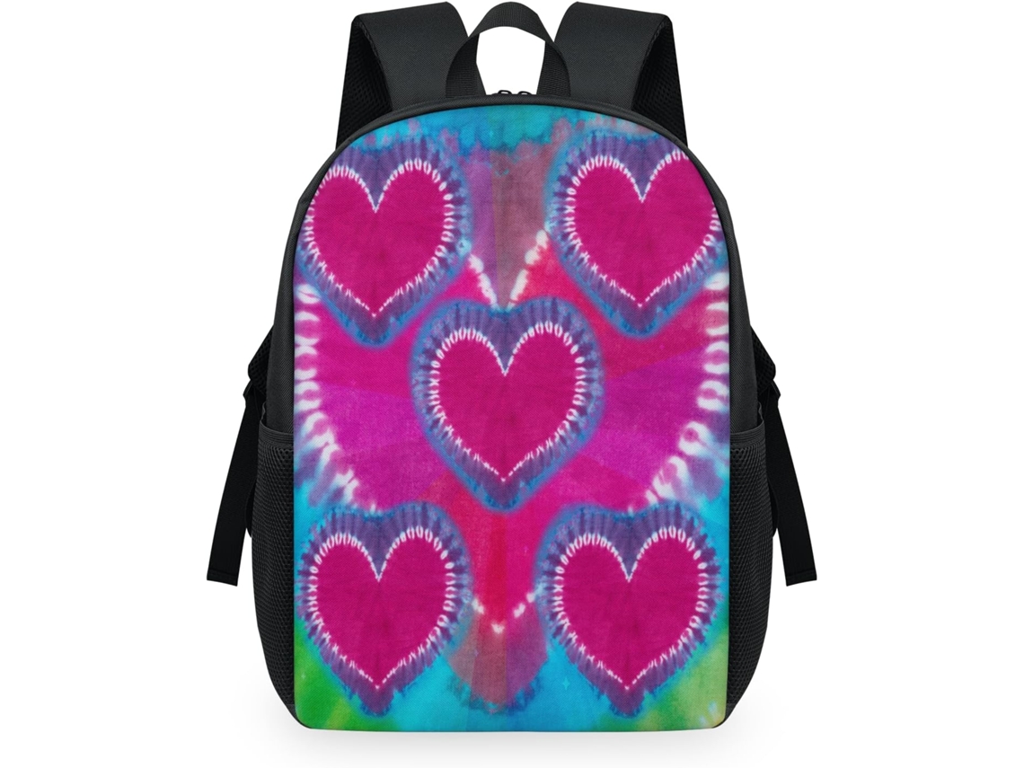 Mochila Tropicallife Forma Corazón Para Niños Niñas Hombres Mujeres Multiusos Mochila Escolar Informal Port