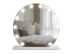 Espejo Rea Hollywood White 50cm Led