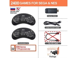 Consola De Videojuegos Inalámbrica Md De 16 Bits 4k Para Everdrive, Sega, Nes, Fc, Genesis, Mega Game Stick, Sistema Retro, Dendy Tv Game