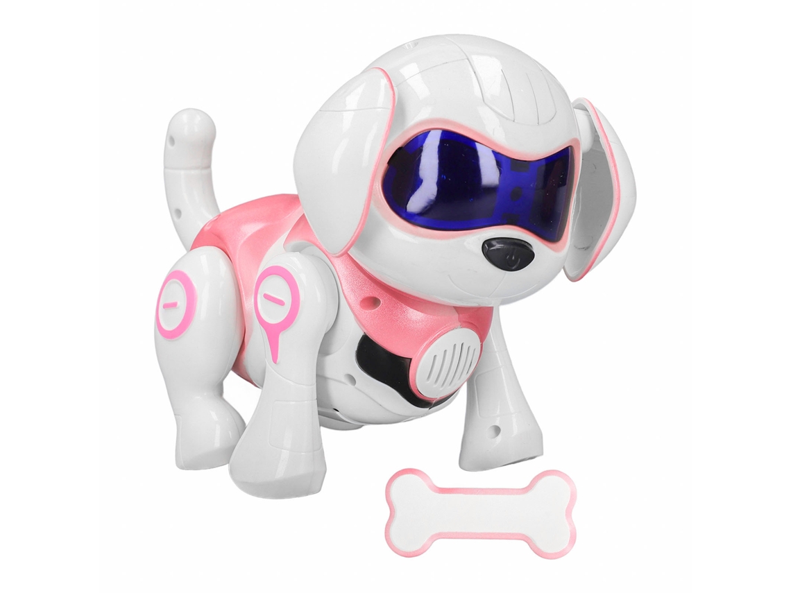 2026-perro Robot Juguete Interactivo Inteligente Con Música Y Luz Bailando Cachorro Electrónico Regalo De Cumpleaños Rosa