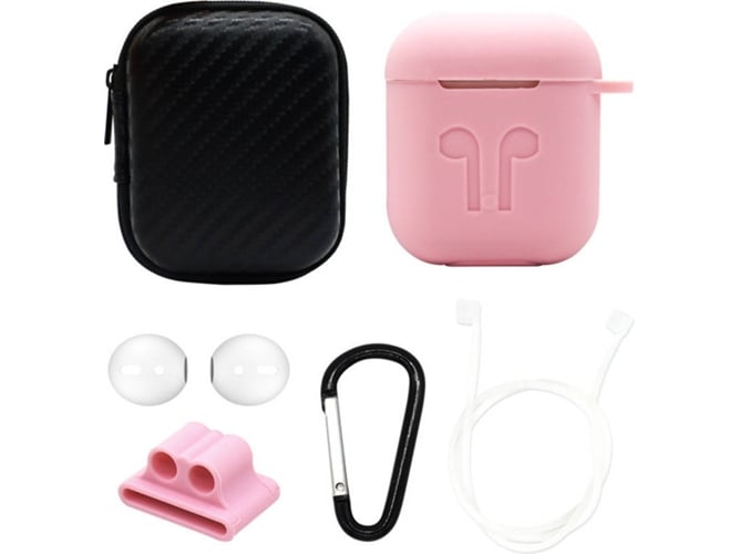 Funda WISETONY 5052439394705 (Para AirPods - Rosa)