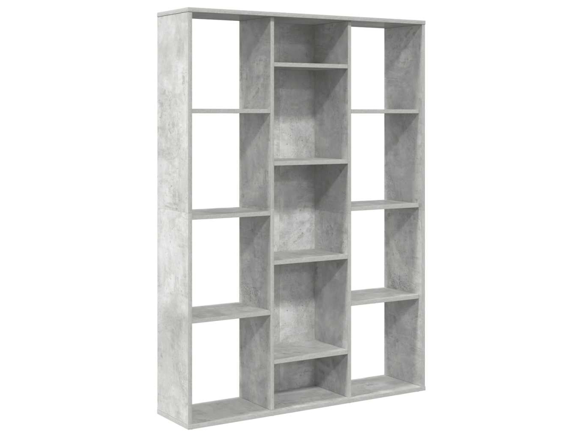 Tabique/Estante de Madera Gris Cemento - MAISON EXCLUSIVE