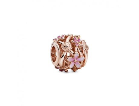 PANDORA Charm PANDORA Momentos Marguerite Rose Ajour Joyería