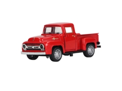 Modelo De Camioneta Pickup Decorativa Clásica De Aleación Fundida A Presión Para Niños - Rojo