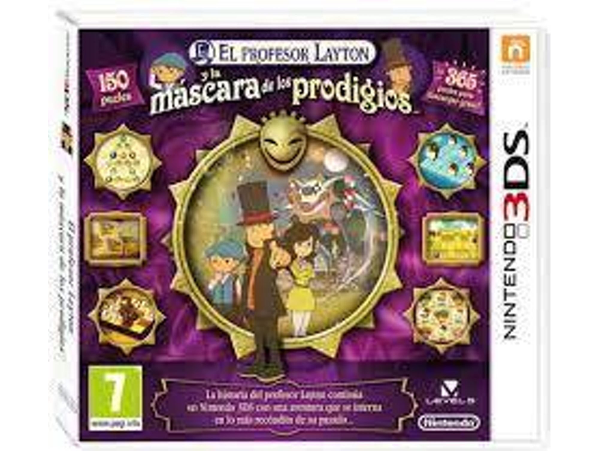 Juego Nintendo 3DS Profesor Layton y La Mascara de los Prodigios (Spanish Edition)