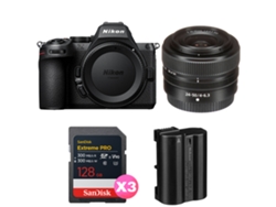 Z5 II + 24 50mm F/4 6.3 + 3 Sandisk 128gb Extreme Pro UHS II SDXC + 2 Nikon EN EL15C + Ebook “20 consejos para fotos impresionantes” NIKON