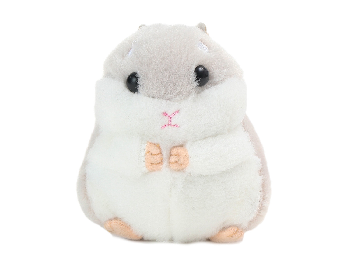Llavero de hámster de peluche Mali, muñeco adorable de PP de 10 cm.
