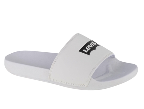 Chanclas LEVI'S June Batwing S 229170-740-51 Mujer (38 - Blanco)