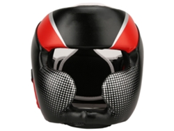 Casco de boxeo con protección para entrenamiento de Muay Thai, Sanda, Karate y Taekwondo, talla M (rojo)