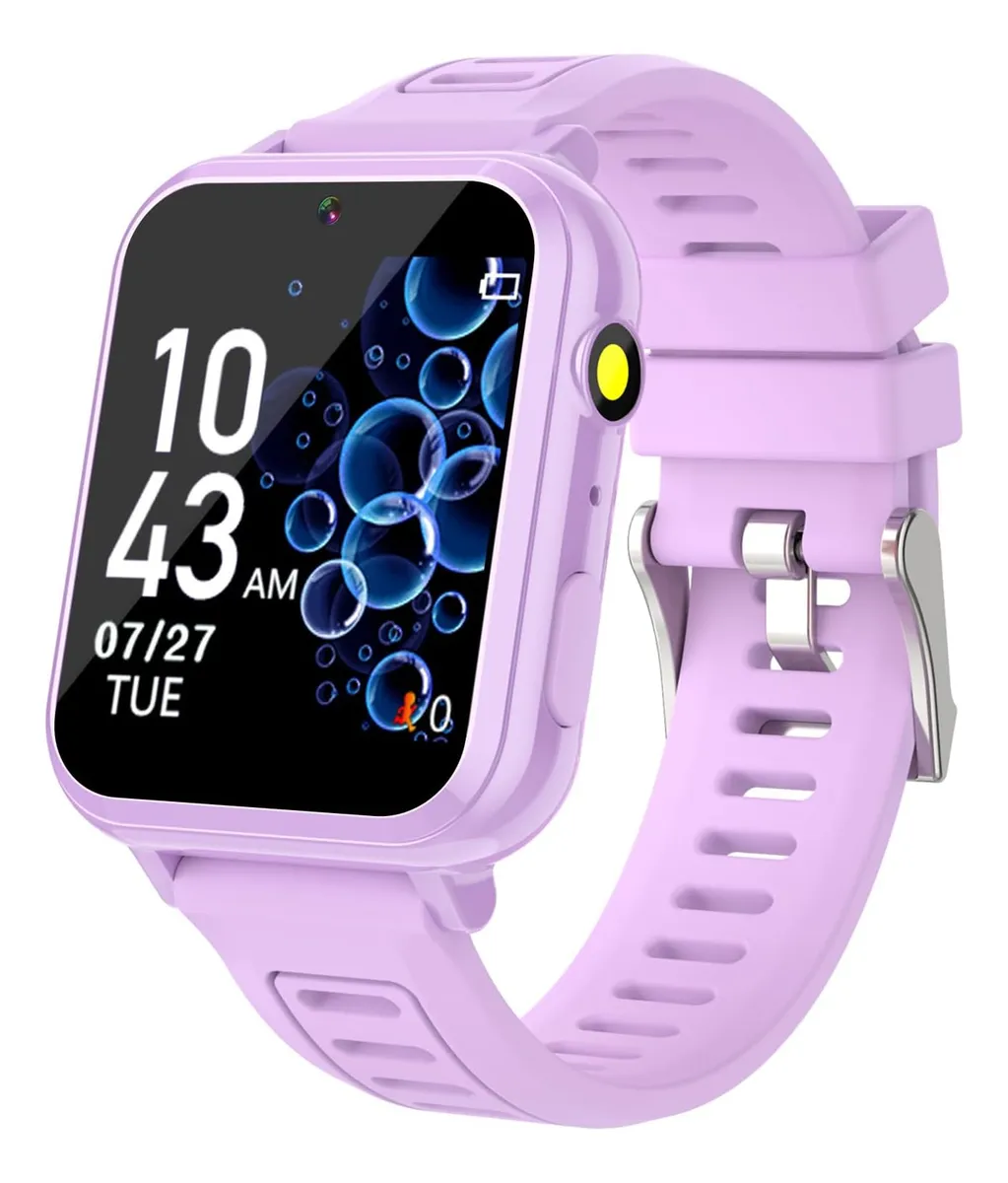 Reloj inteligente para niños Cosjoype, morado, Vayotoy, de 4 a 12 años