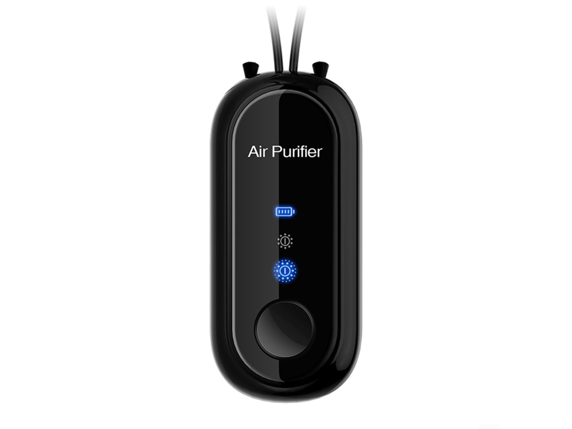 Máquina Portátil De Purificación De Aire Con Iones Negativos Colgantes Versión De Collar Con Purificador De Aire Personal, Generador De Ion