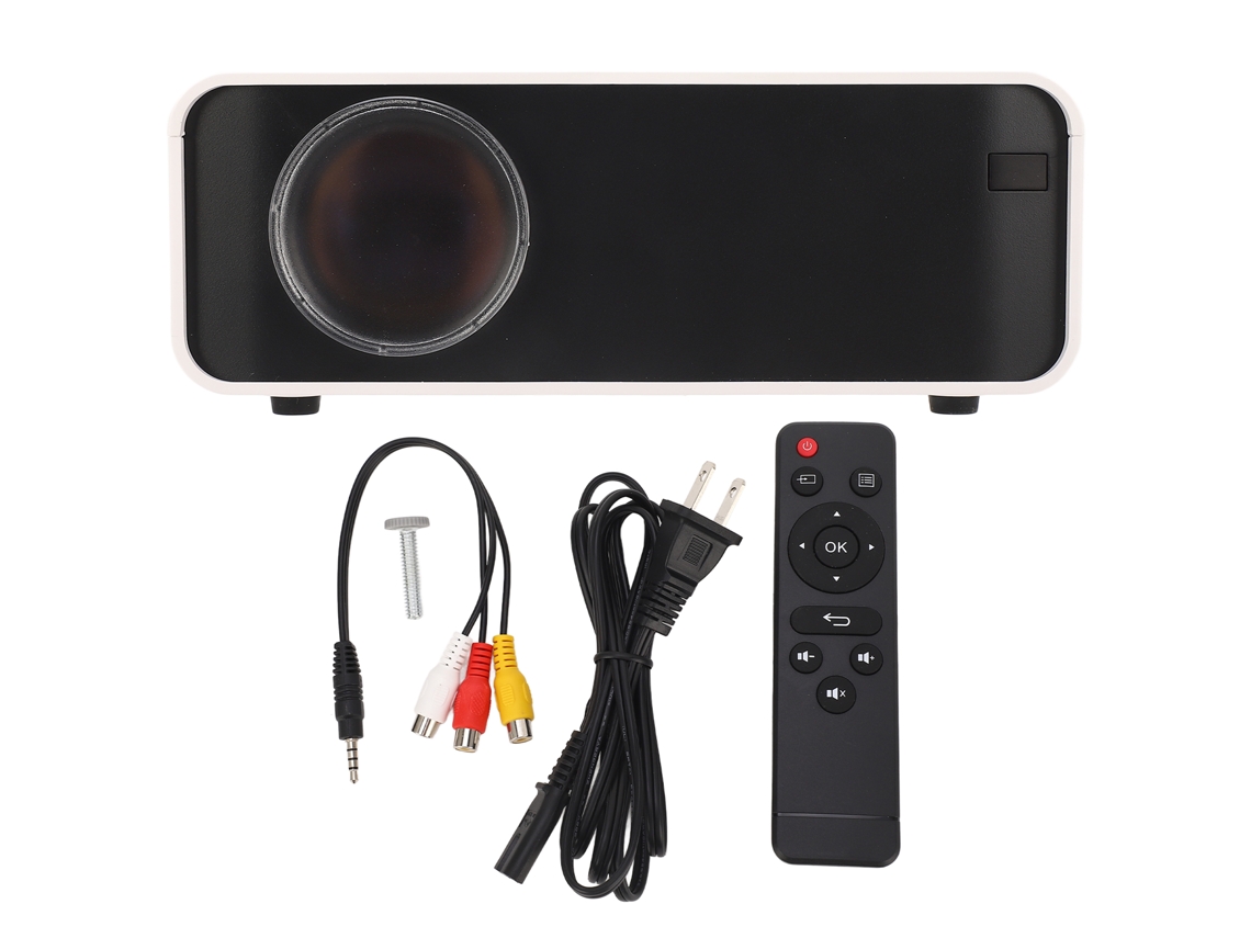Proyector portátil (Bluetooth HD, LED 1280x720)