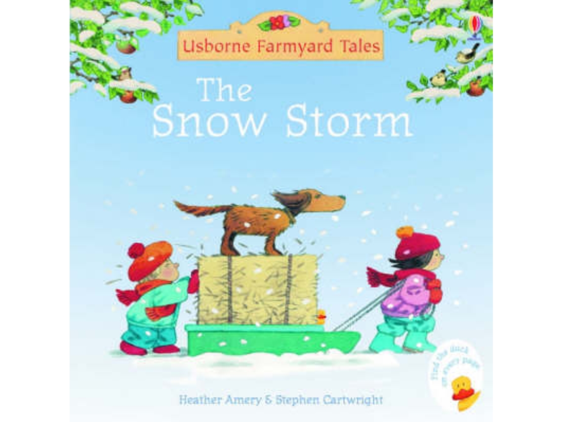 Livro the snow storm de heather amery (inglês)
