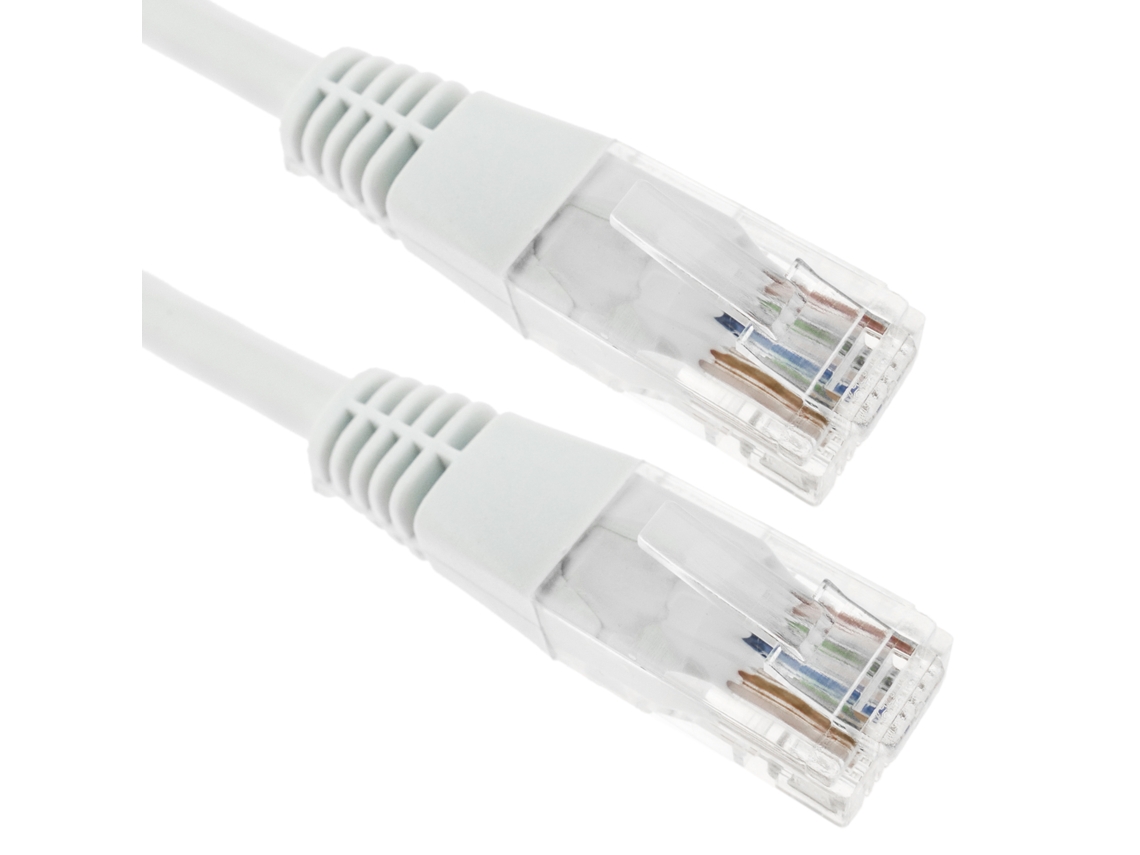 Cable Ethernet BEMATIK 1M Utp Cat.5E Blanco
