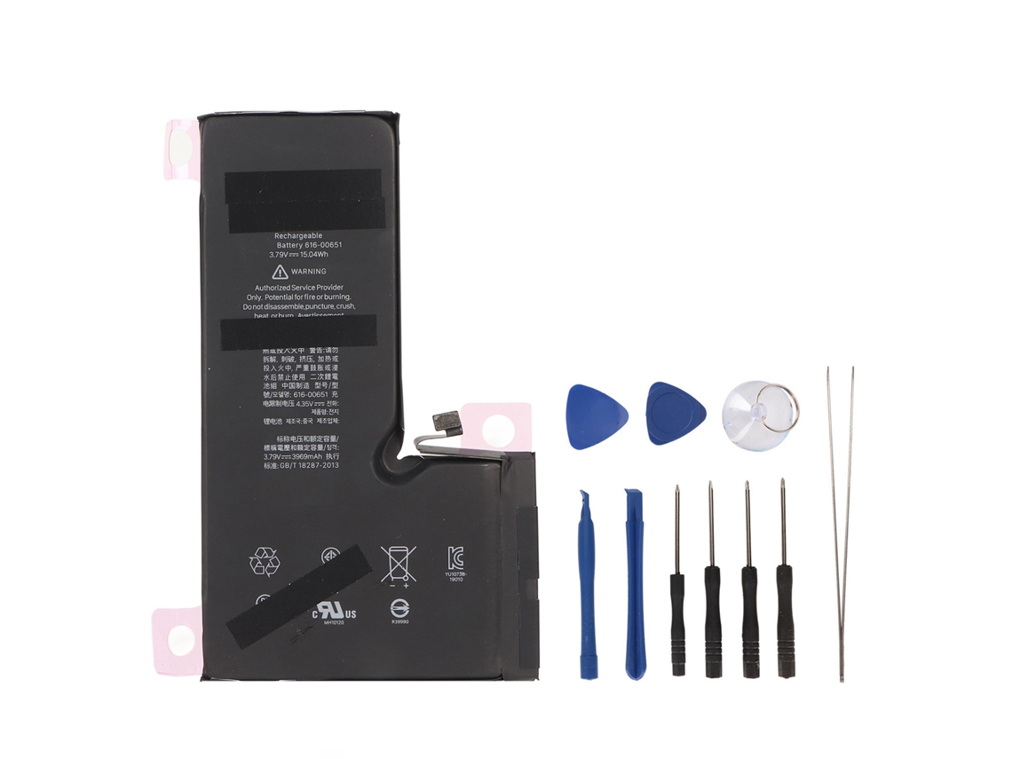 Bateria Substituição 3969mah Para Iphone 11 Pro Max A2218 A2161 A2220 Com Kit De Ferramentas