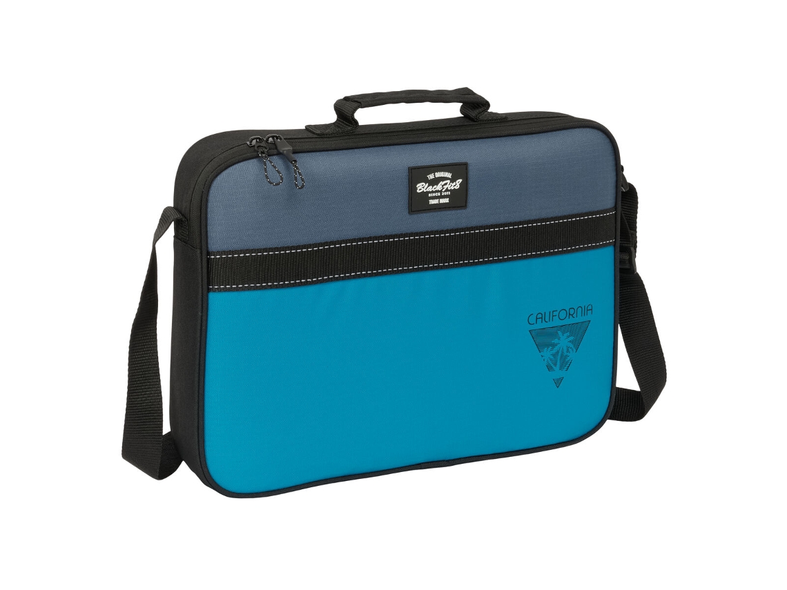 Mochila escolar California de Blackfit8 (poliéster negro)