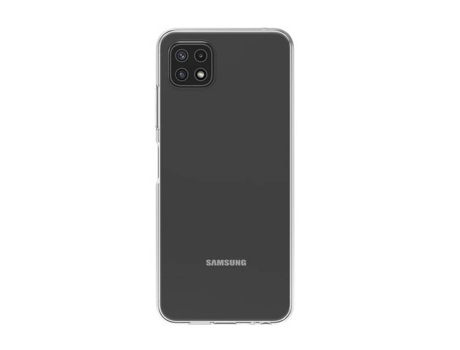 Funda para Samsung Galaxy A22 MYWAY Piel Sintética Textura Suave Transparente
