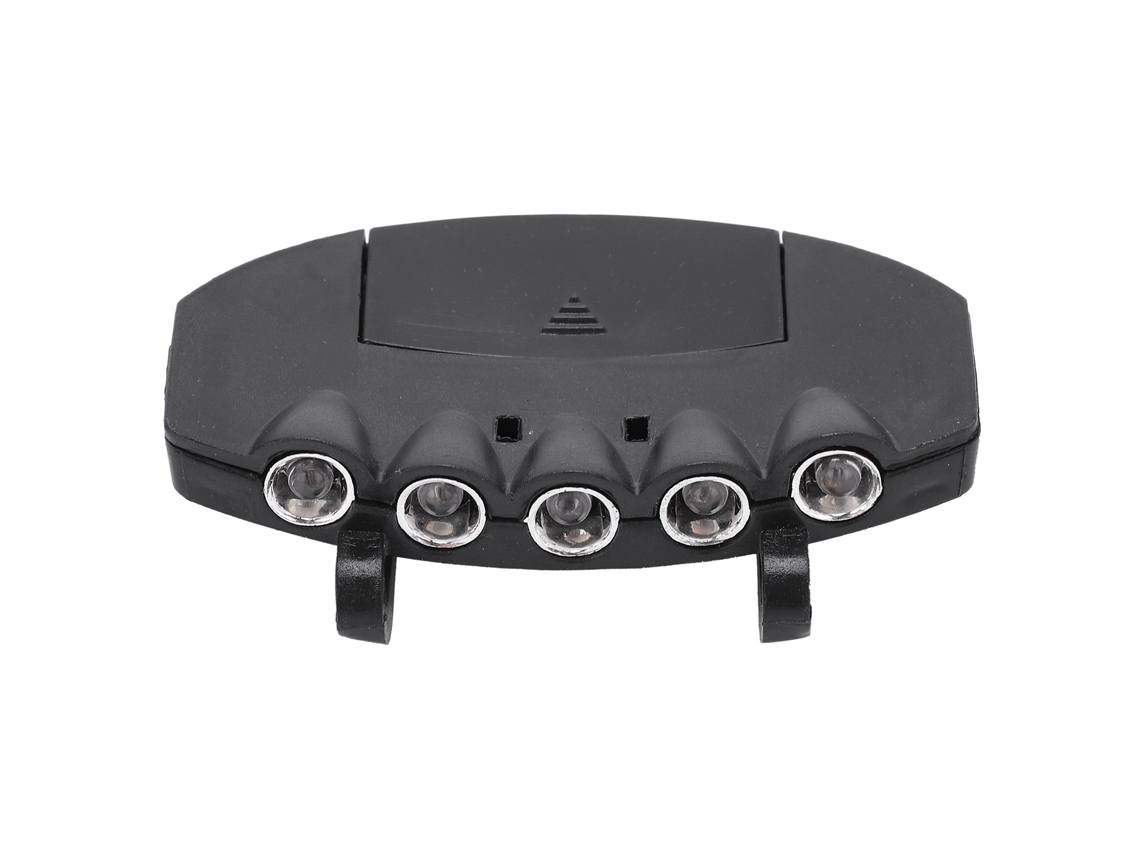 2026rebe-linterna De Clip Para Gorra 5 Led Portátil, Linterna Frontal Para Caza, Campamento, Pesca, Correr, Ciclismo