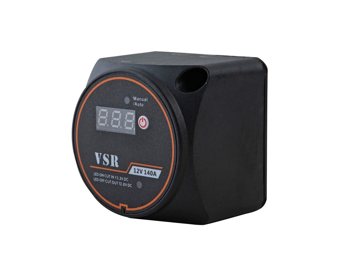 12 V 140A Isolador De Bateria Dupla Controlador De Isolamento De Bateria Mo Manuais/Automáticos Vsr-Relé Sensível À Tensão Com Display Di