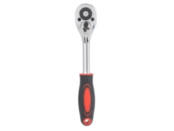 Chave De Rato 24 Dentes 3/8 Polegada Chave De Socket Portátil Ferramenta De Manutenção Vermelha+preta