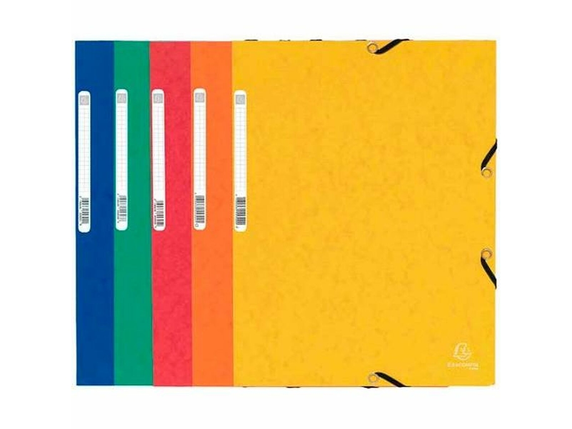 Carpeta Exacompta Multicolor A4 (10 Unidades)