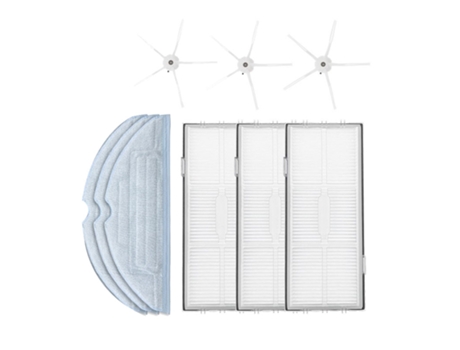 Kit de repuesto de paño de mopa con filtro Hepa de Cepillo Lateral para Xiaomi Roborock S7 T7S T7Plus, repuestos de aspiradora robótica