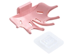 2026-caja De Jabón Con Drenaje Sin Taladro, Montaje En Pared, Rosa, 2 Piezas, Baño Y Cocina