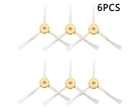 6 piezas de cepillos laterales de 3 brazos para Irobot Roomba 500/600/700 560 570 630 650 760 770 Robot aspirador cepillo lateral herramientas de l...