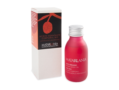 Aceite Corporal MATARRANIA Aceite Hidratante Cuerporal Anti-Celulítico Reafirmante (100 ml)