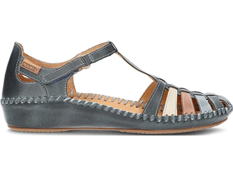 Sandalias de Mujer PIKOLINOS Vallarta Taglia Uk Piel Azul (41)