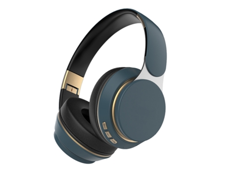 ELKUAIE Auriculares inalámbricos sobre la oreja, auriculares Bluetooth con micrófono, auriculares inalámbricos estéreo plegables, auriculares depor...