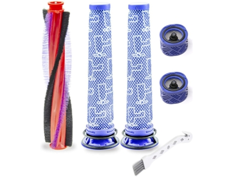 Filtros de rodillo de cepillo de repuesto para aspiradora Dyson DC59,DC58,DC611,DC62,V6 Slim,V6 sin cable