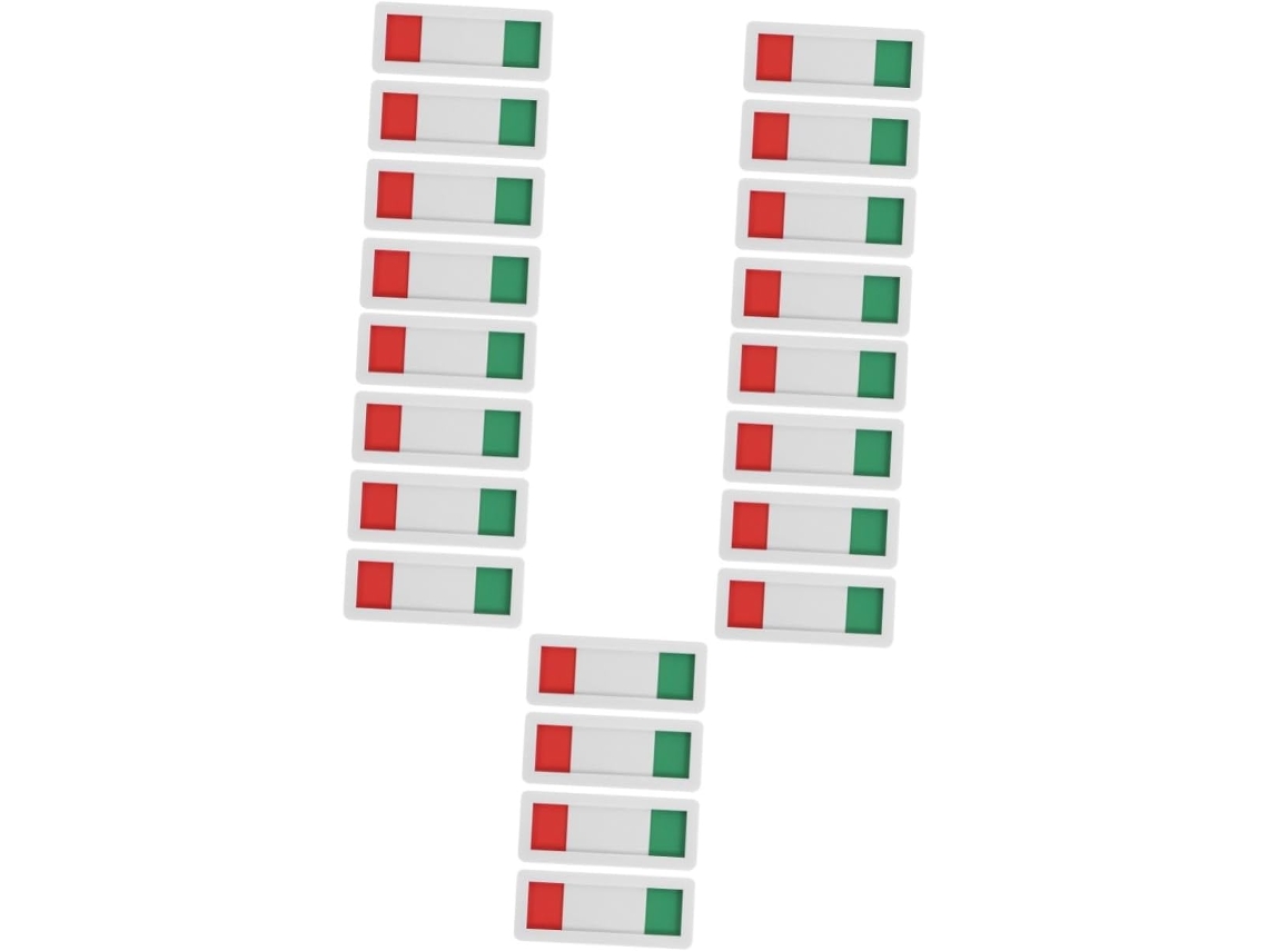 Juego De 5 Letreros Acrílicos Para Puertas - Indican Uso/ocupación