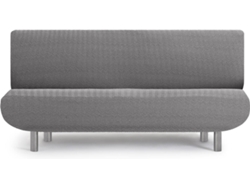 Funda de Sofá Clic Clac 3 Plazas EYSA Premium Jaz Tejido Multielástico (230 x 160 x 100 cm - Poliéster y Algodón - Gris)