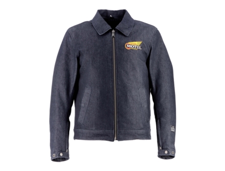 Chaqueta Resistente Unisex HELSTONS Reforzada Mecanic Motul Azul (3XL)
