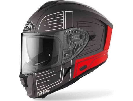 Casco Integrale de Motociclismo AIROH Spark Cyrcuit (XL)
