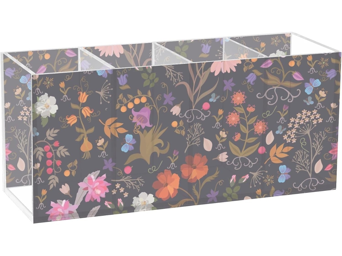 Besportble Portalápices De Dibujos Animados Y Acrílico Resistente Alta Calidad Maquillaje 20 X 6,3 9 Cm