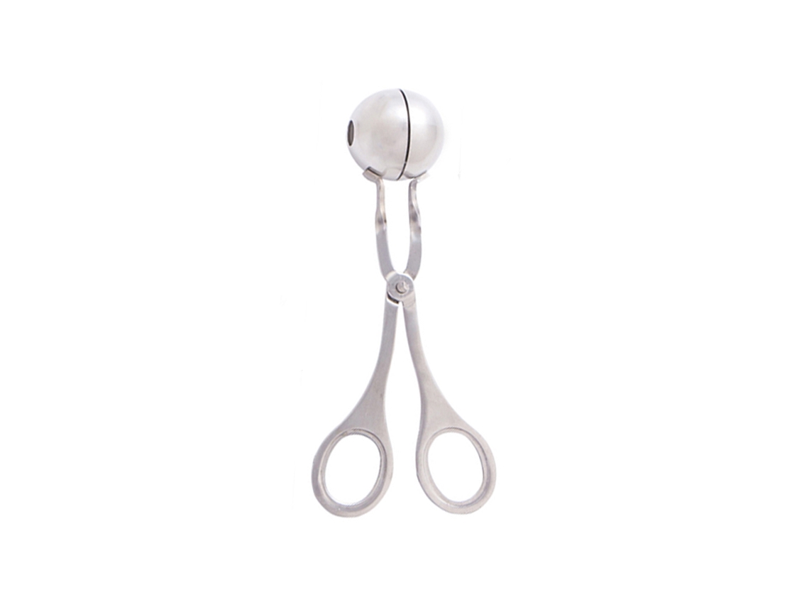Cuchara medidora de acero inoxidable Kitchen Craft para masa de galletas, albóndigas y melón