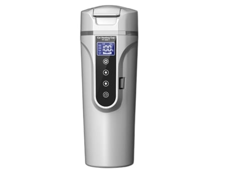 Vaso Portátil Hervidor de Agua Visor Lcd Temperatura 12V 24V