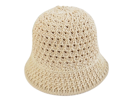 Sombrero De Pescador - Sombrero De Cuenca Hueca De Paja - Beige Sombrero De Pescador - Sombrero De Cuenca Hueca De Paja - Beige JEIIBRZUI