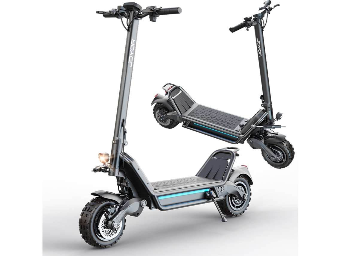 Patinete Elétrico Plegable JOYOR E6-S (3200W - 70KM/H - 60V - 31,5AH - 11" - TODOTERRENO)