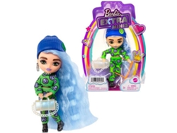 MuÃÂÃÂÃÂÃÂ±eca BARBIE Barbie Extra Mini Pelo Azul Hielo (Edad MÃÂÃÂÃÂÃÂ­nima: 3 AÃÂÃÂÃÂÃÂ±os)