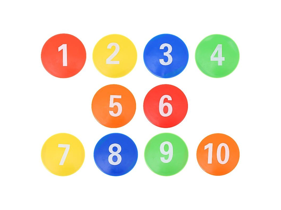 1 juego de platos para marcadores de fútbol ALLINLESS