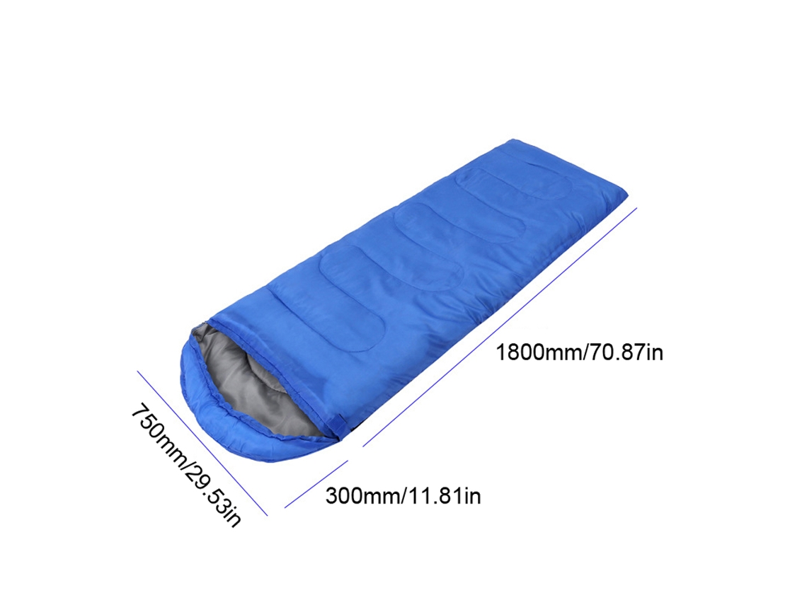 Saco De Dormir Para Camping Leve 4 Estações Quente Envelope Mochilão Para Viagem E Caminhada Ao Ar Livre