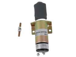 Válvula Solenoide De Apagado 2 Terminales Acero Inoxidable Para Motor Kubota Df 750 Dc12v