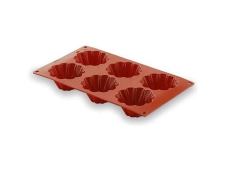 Molde para brioche, 6 cavidades LACOR