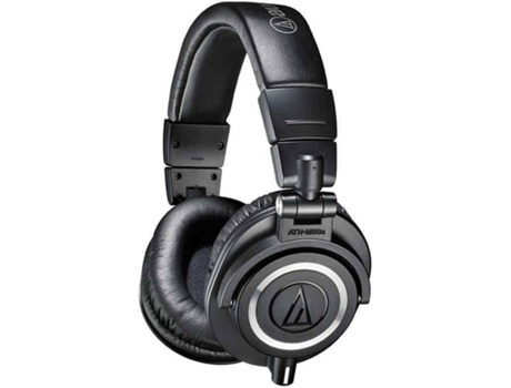 Auriculares con Cable AUDIO-TECHNICA ATH-M50X (On Ear - Negro)