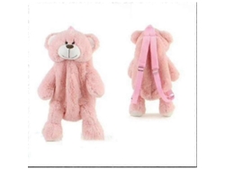 Mochila Nueva Para Mujer Con Diseño De Peluche, Bolso Informal Con Estampado De Oso De Dibujos Animados, B2305
